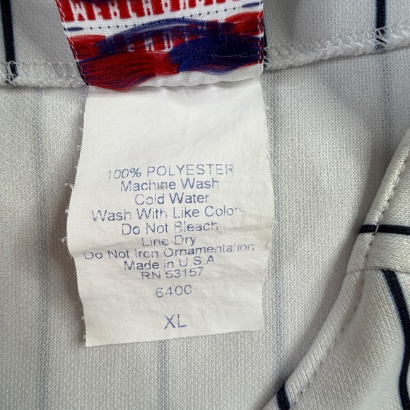 Don Mattingly New York Yankees 23 "Donnie Baseball" Majestic Pinstripe Jersey XL - Picture 5 of 12